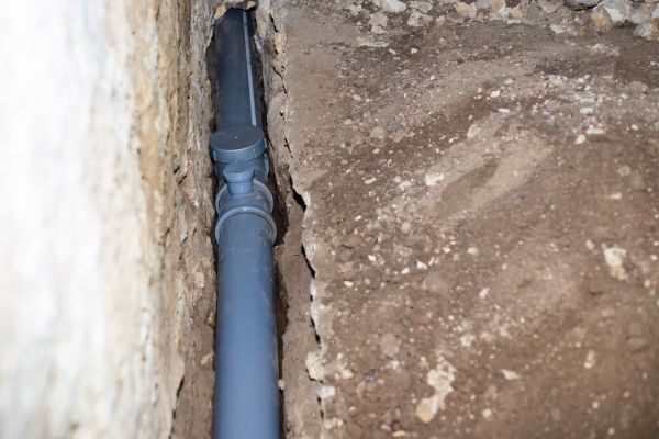 Drain Line Installation in Lafayette