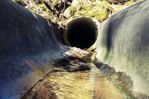 Drainage Swale Installation in Lafayette