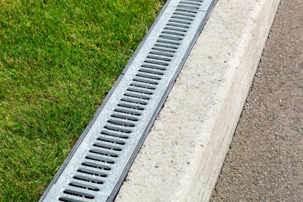 Courtyard Drain Installation in Lafayette