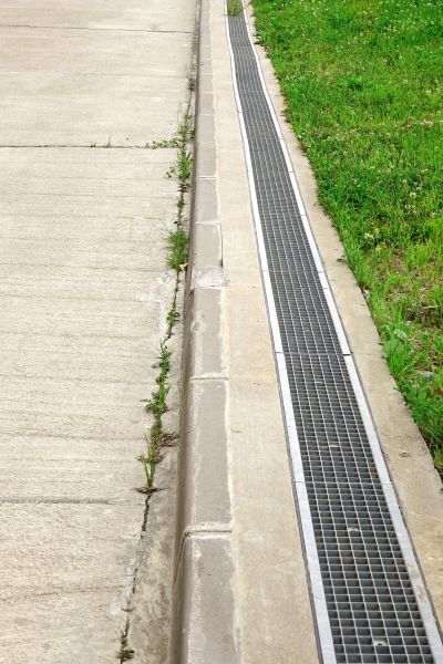 Concrete Drain Installation in Lafayette